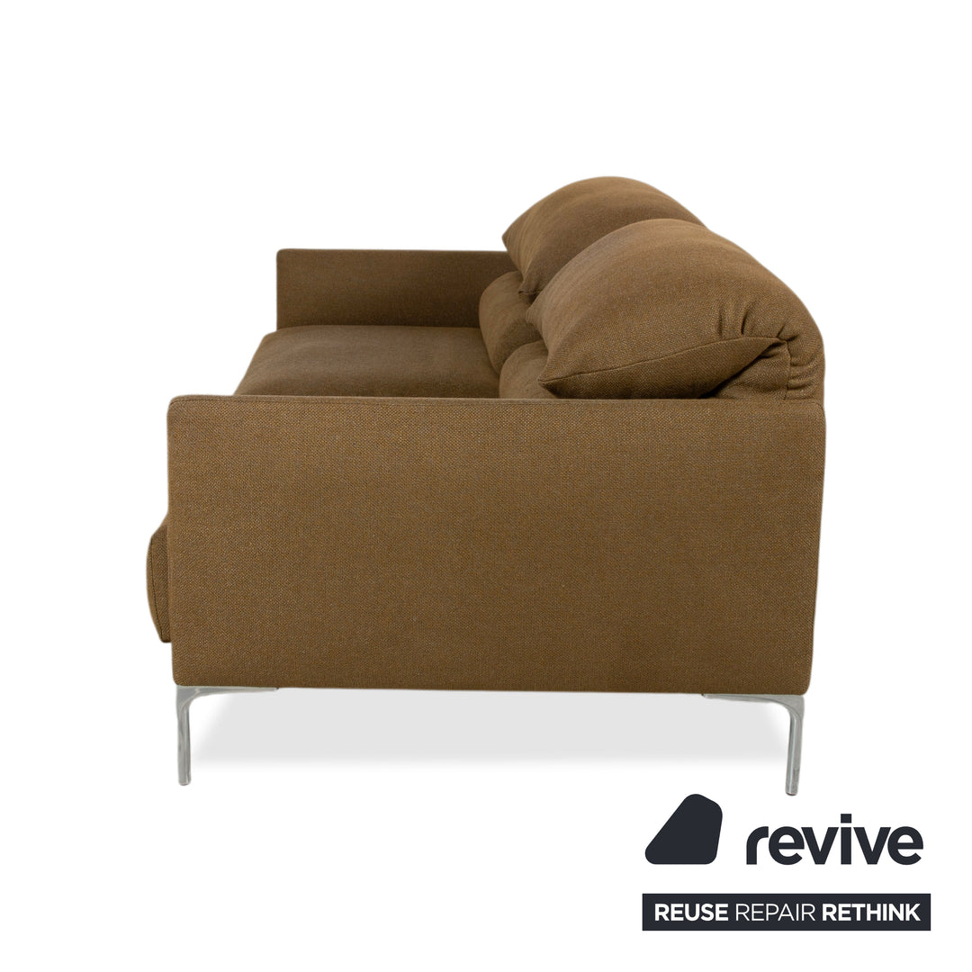 Cor Avalanche Stoff Zweisitzer Braun Bronze manuelle Funktion Sofa Couch
