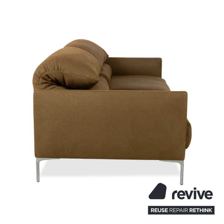 Cor Avalanche Stoff Zweisitzer Braun Bronze manuelle Funktion Sofa Couch