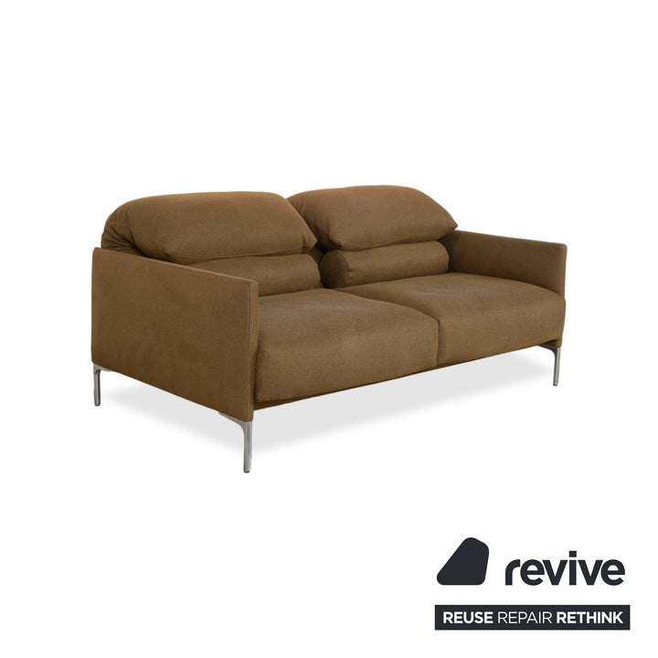 Cor Avalanche Stoff Zweisitzer Braun Bronze manuelle Funktion Sofa Couch