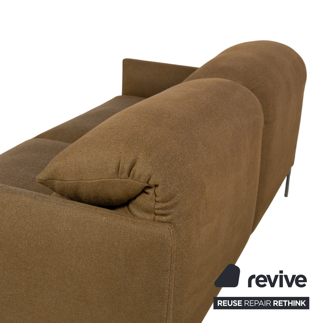 Cor Avalanche Stoff Zweisitzer Braun Bronze manuelle Funktion Sofa Couch