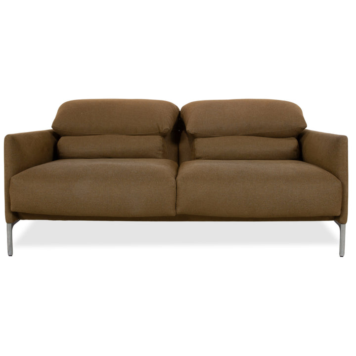 Cor Avalanche Stoff Zweisitzer Braun Bronze manuelle Funktion Sofa Couch
