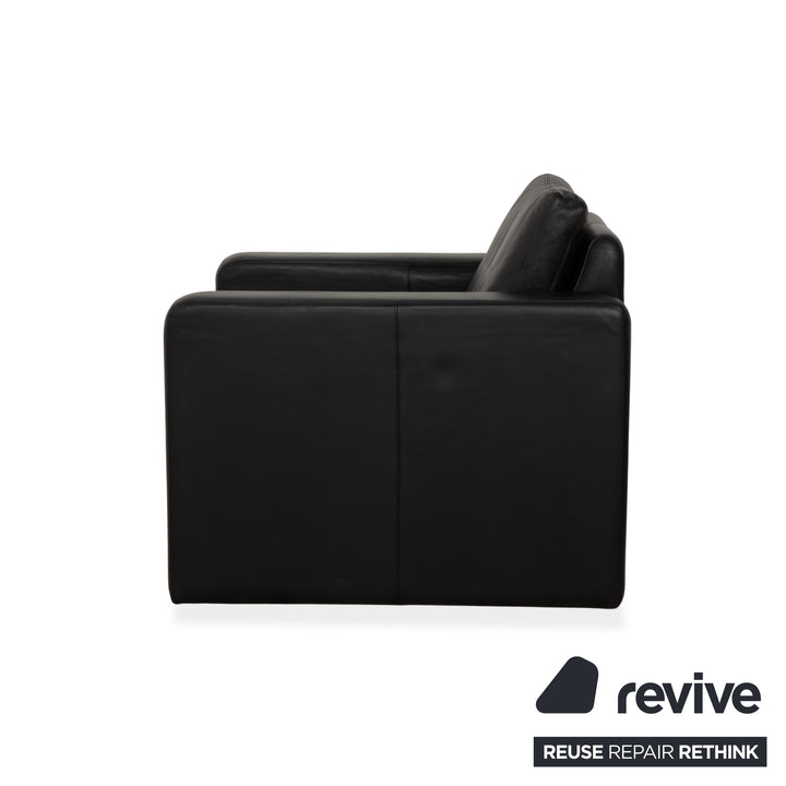 Cor Conseta Leather Armchair Black