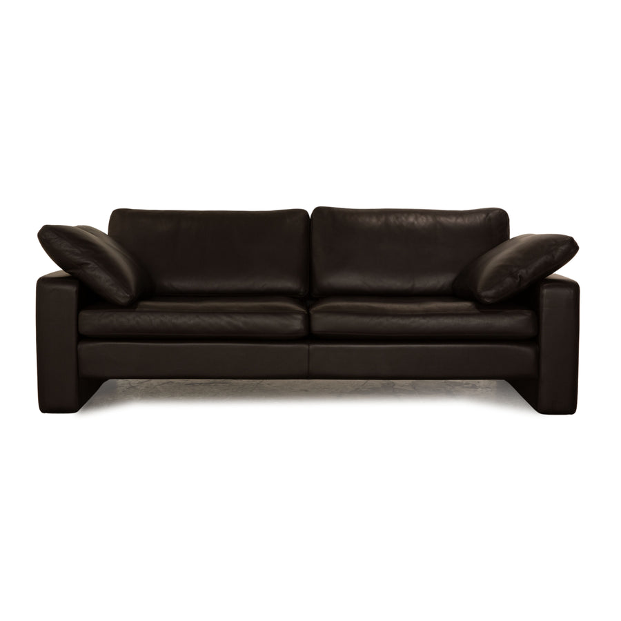 Cor Conseta Leather Two Seater Dark Brown Sofa Couch