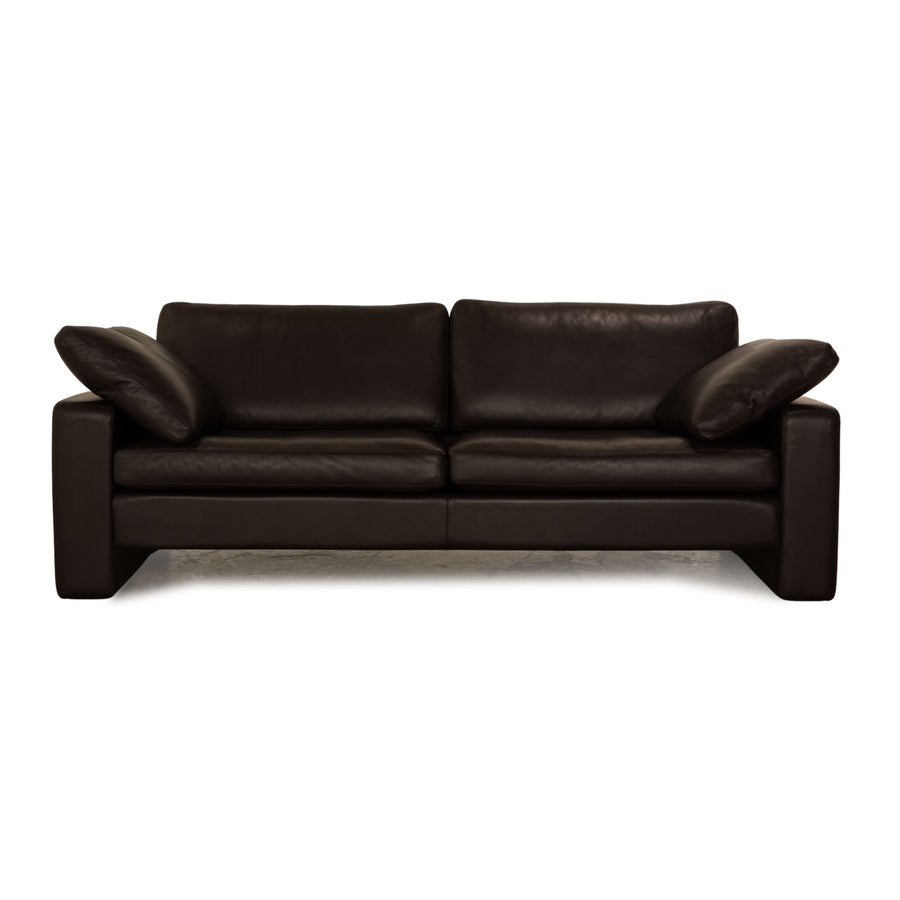 Cor Conseta Leder Zweisitzer Dunkelbraun Sofa Couch