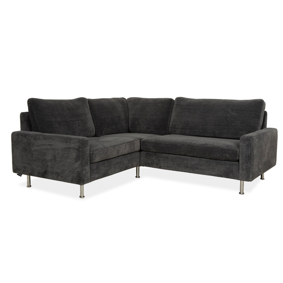 Cor Conseta Fabric Corner Sofa Grey Blue Sofa Couch