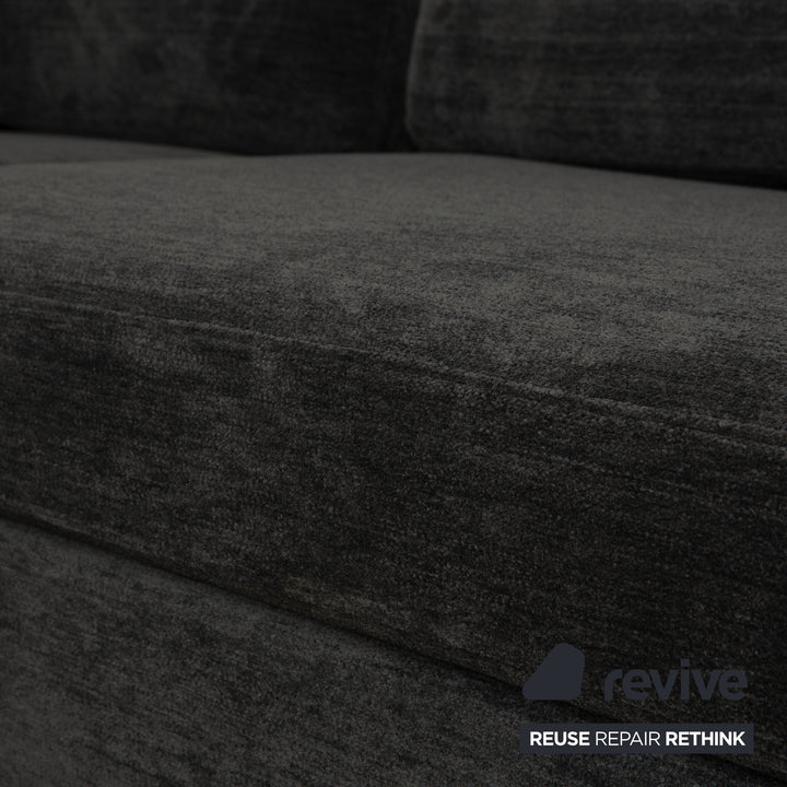Cor Conseta Fabric Corner Sofa Grey Blue Sofa Couch