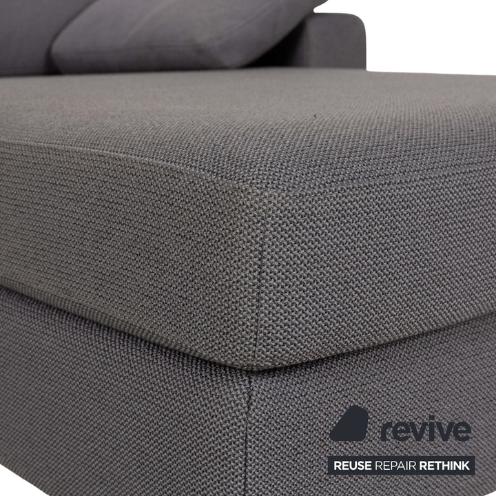 Cor Conseta Stoff Ecksofa Grau Recamiere Rechts Sofa Couch