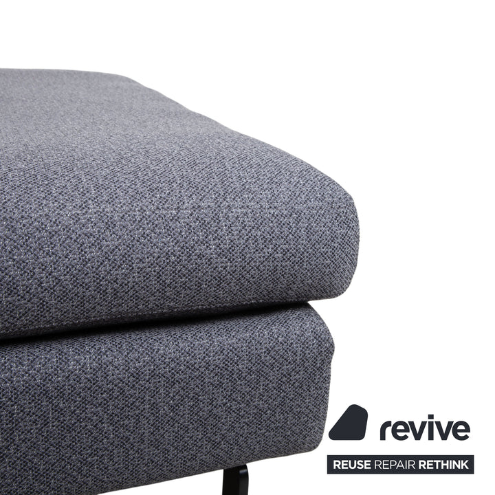 Canapé d'angle en tissu gris COR Conseta