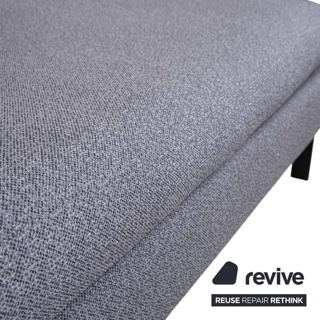 Canapé d'angle en tissu gris COR Conseta