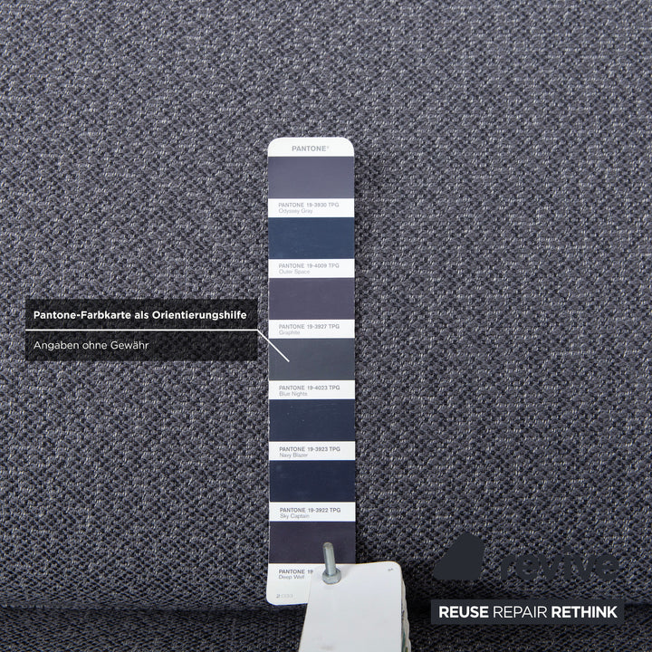 Canapé d'angle en tissu gris COR Conseta