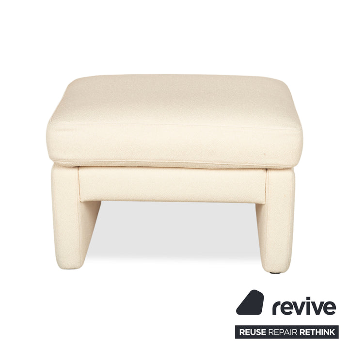 COR Conseta otomana tapizada color crema beige