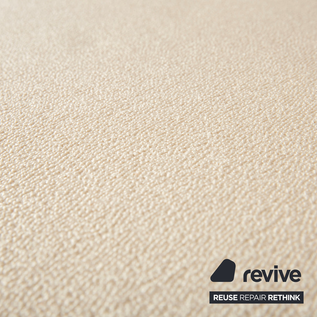 COR Conseta otomana tapizada color crema beige