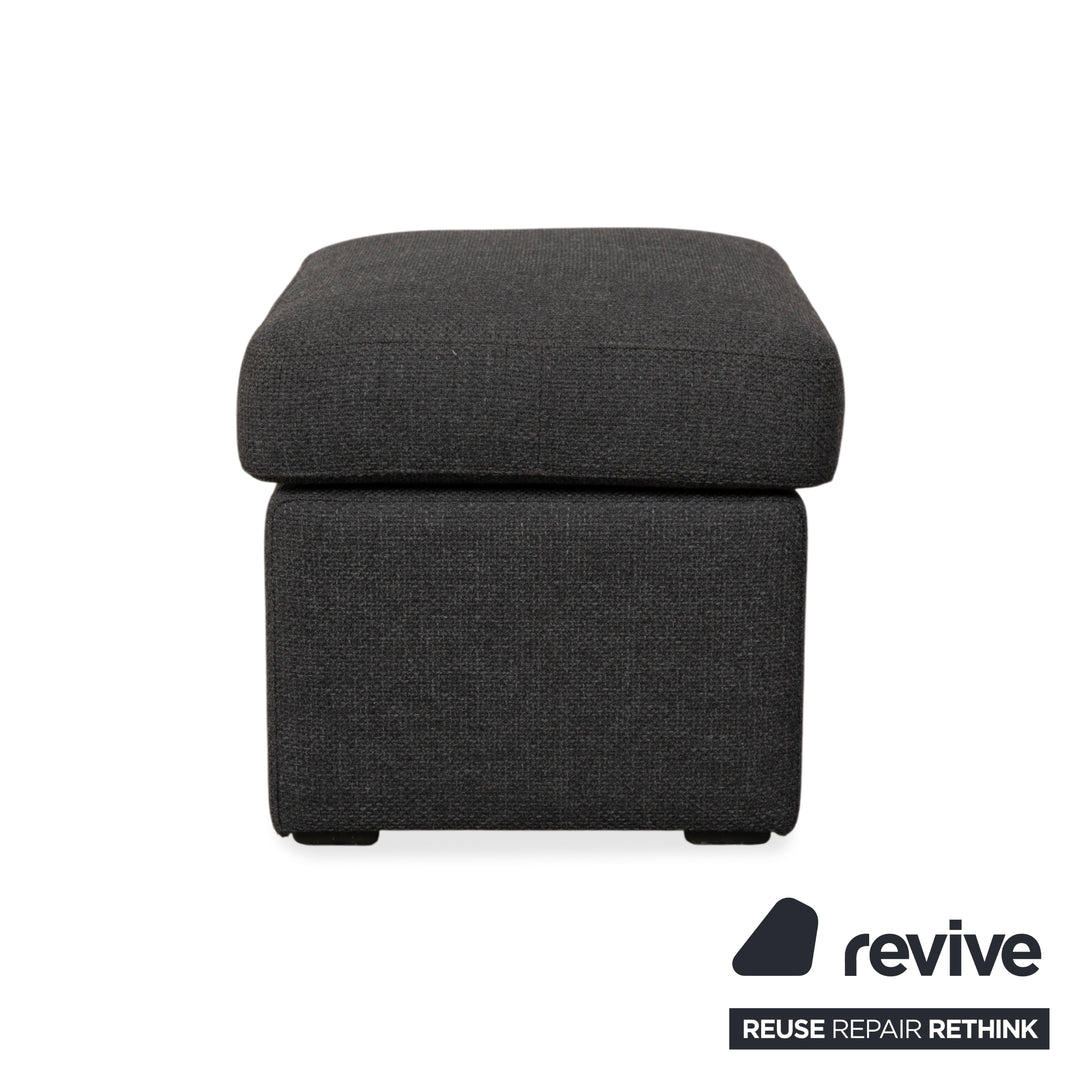 COR Conseta fabric stool dark gray