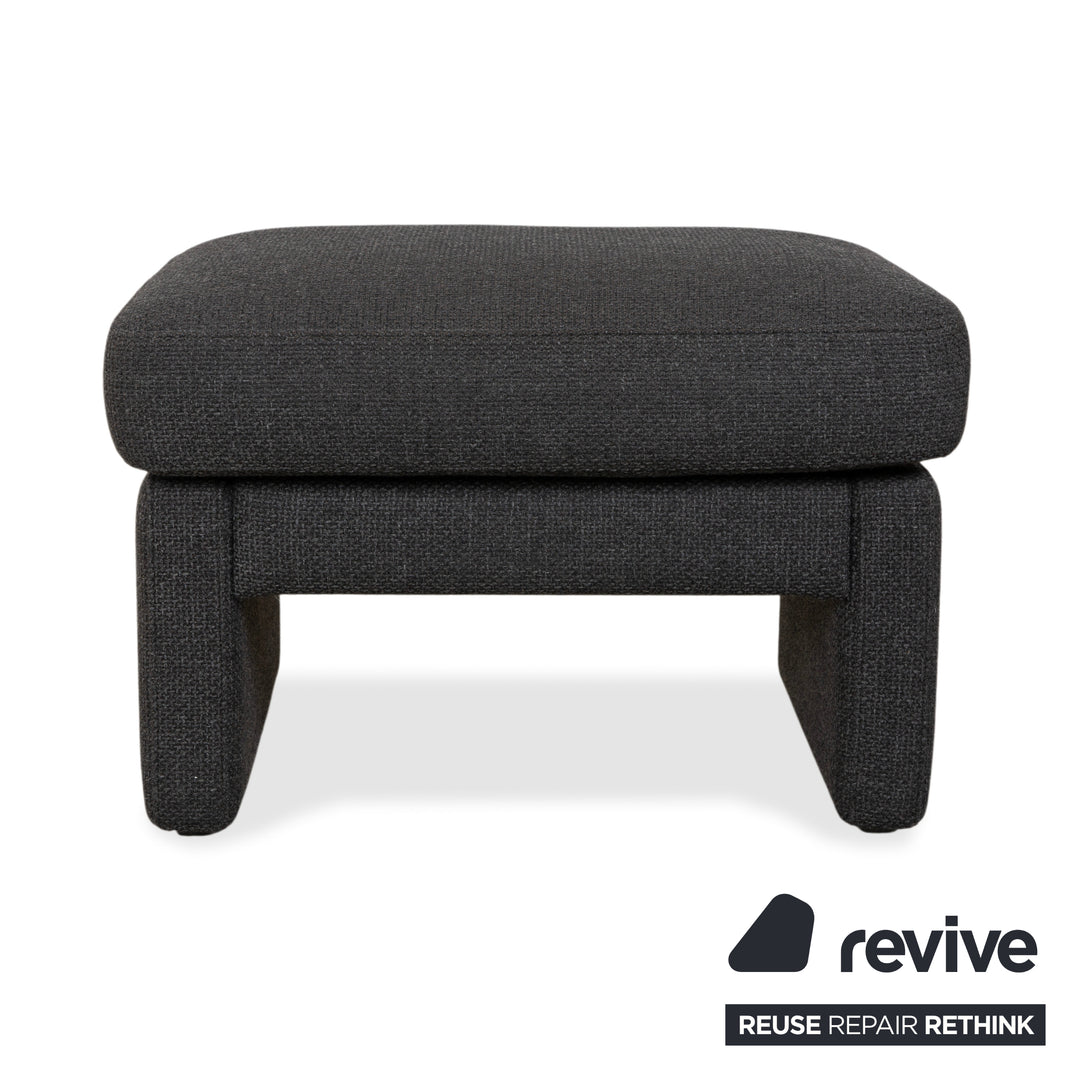COR Conseta fabric stool dark gray