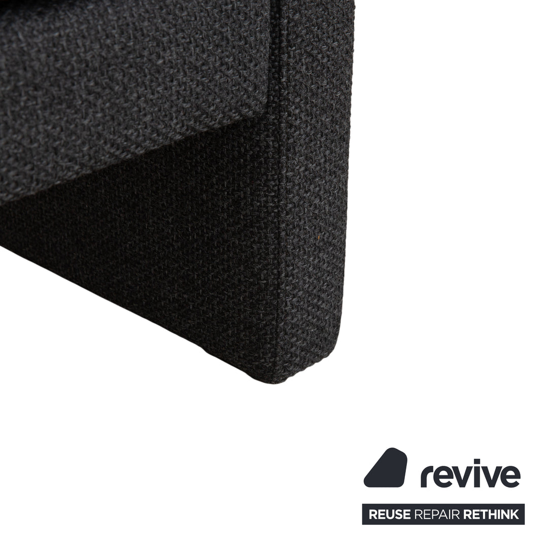 COR Conseta fabric stool dark gray