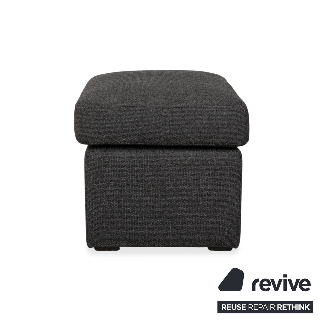 COR Conseta fabric stool dark gray
