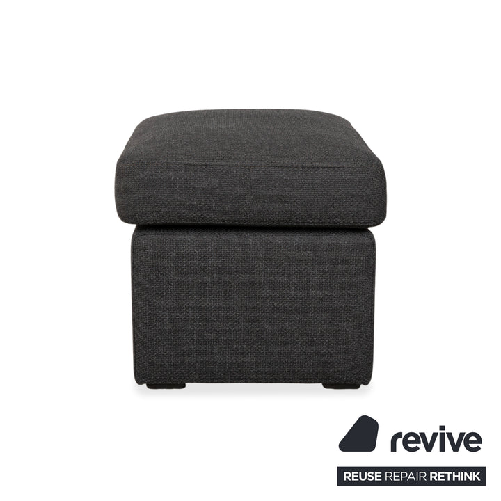 COR Conseta fabric stool dark gray