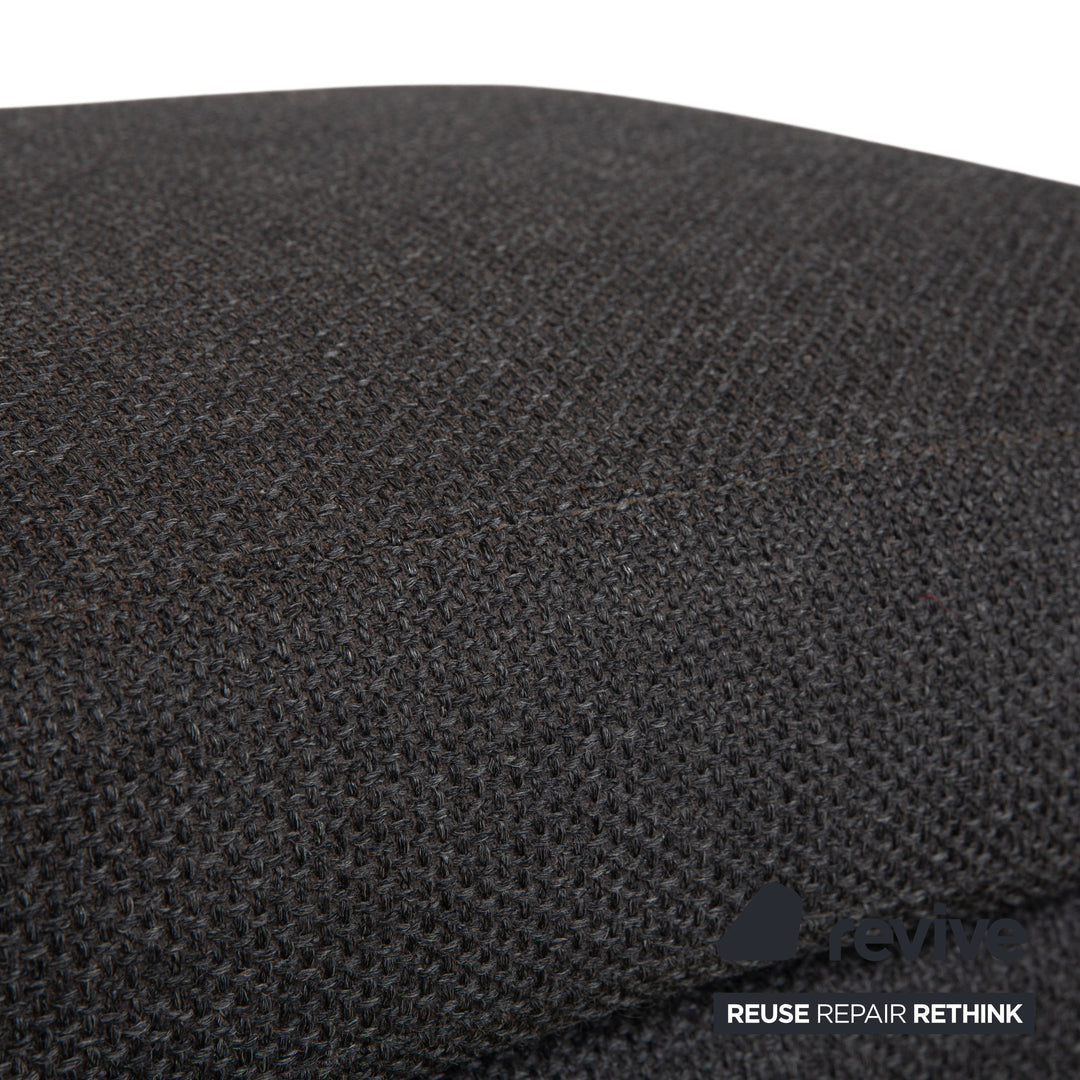 COR Conseta fabric stool dark gray
