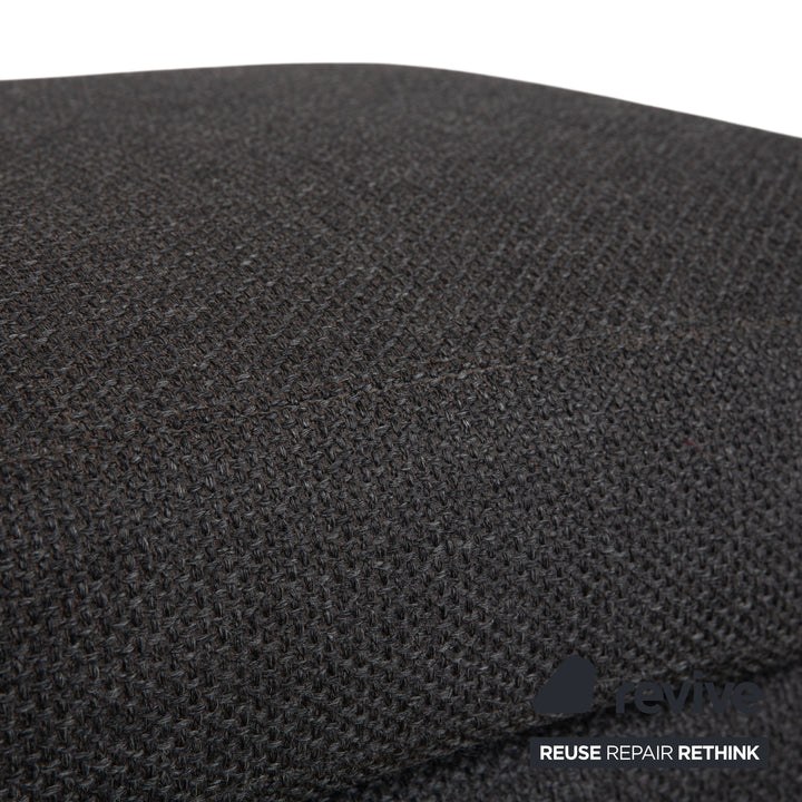 COR Conseta fabric stool dark gray