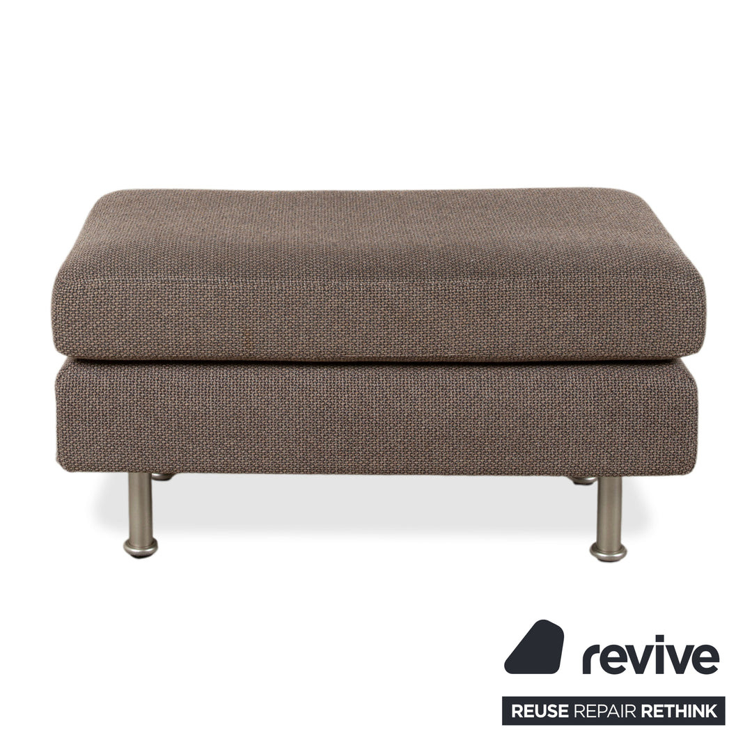 COR Conseta Stoff Hocker Grau