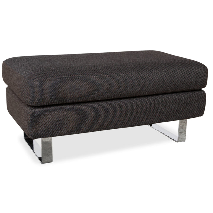 COR Conseta fabric ottoman gray anthracite