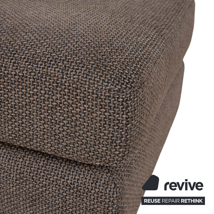 COR Conseta Stoff Hocker Grau