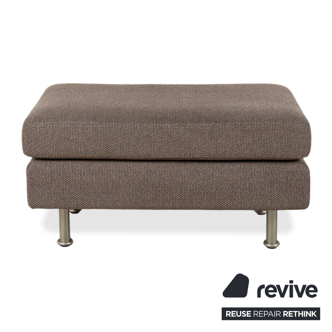 COR Conseta Stoff Hocker Grau