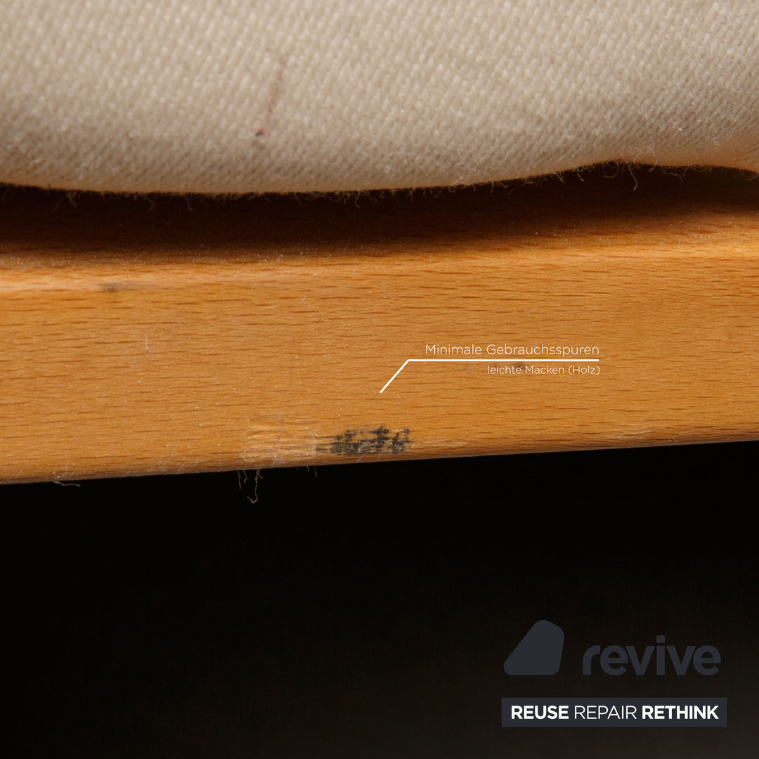 Cor Conseta stofsofa creme trepersoners sofa