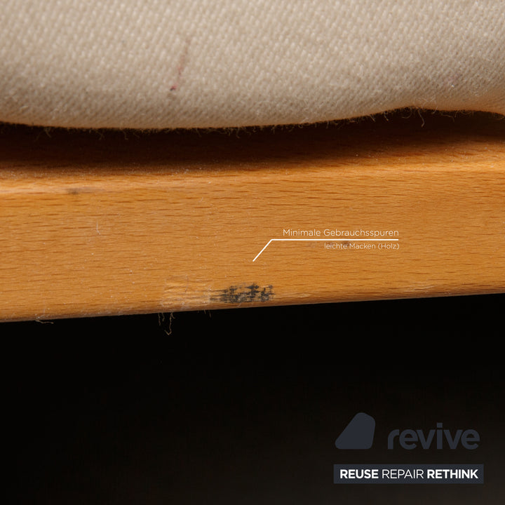 Cor Conseta stofsofa creme trepersoners sofa