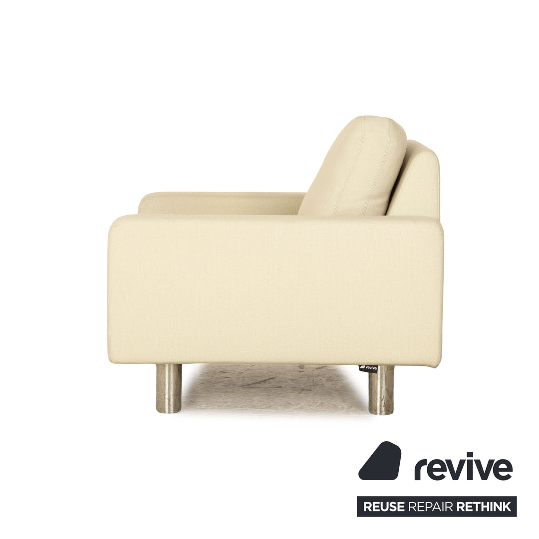 Cor Conseta fabric sofa set beige cream three-seater armchair couch