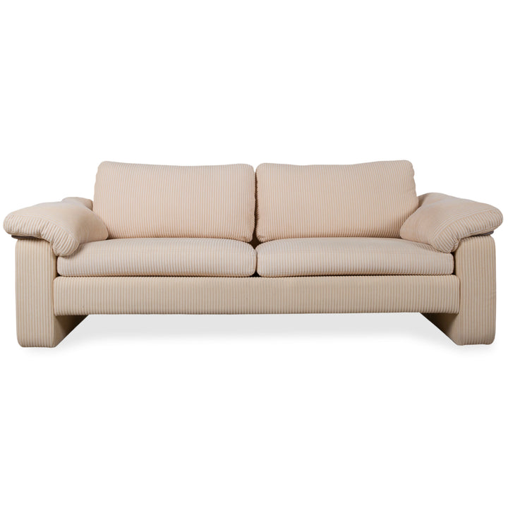 COR Conseta Stoff Zweisitzer Beige Creme Sofa Couch