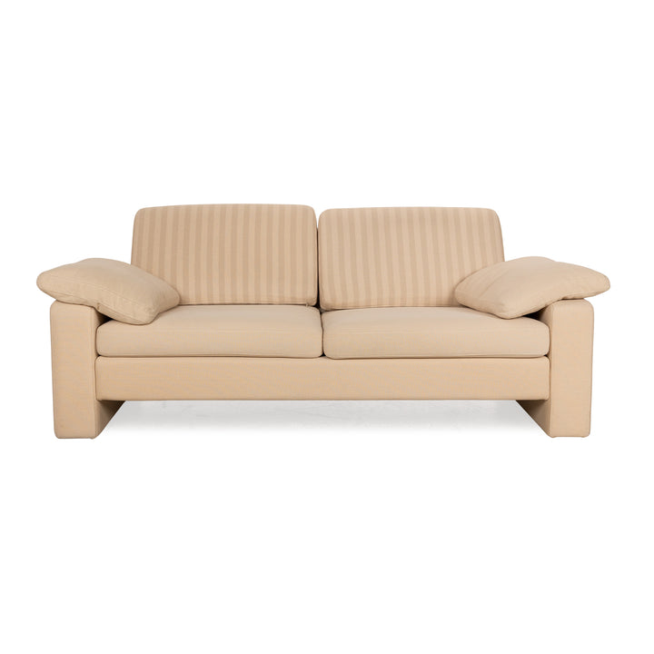 Cor Conseta Stoff Zweisitzer Creme Sofa Couch