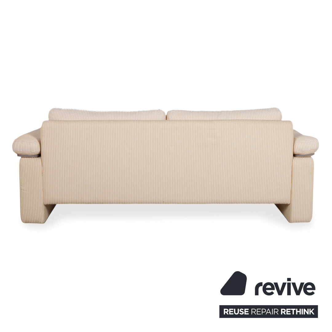 COR Conseta Stoff Zweisitzer Beige Creme Sofa Couch