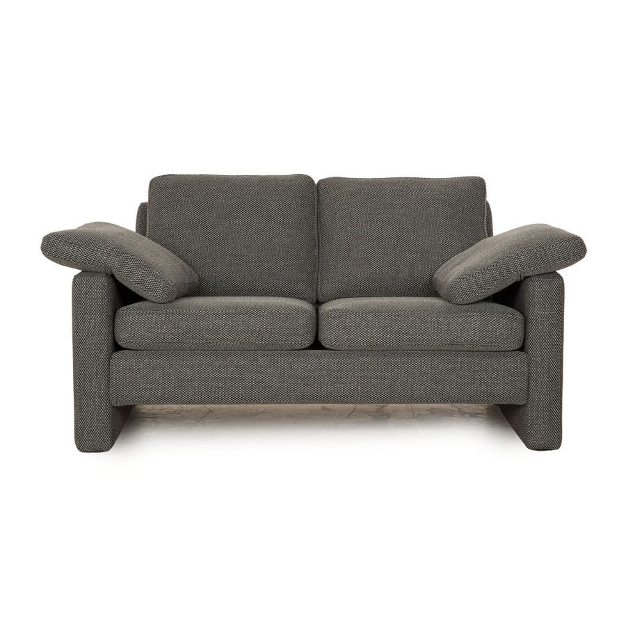 COR Conseta Stoff Zweisitzer Grau 2er Sofa Neubezug