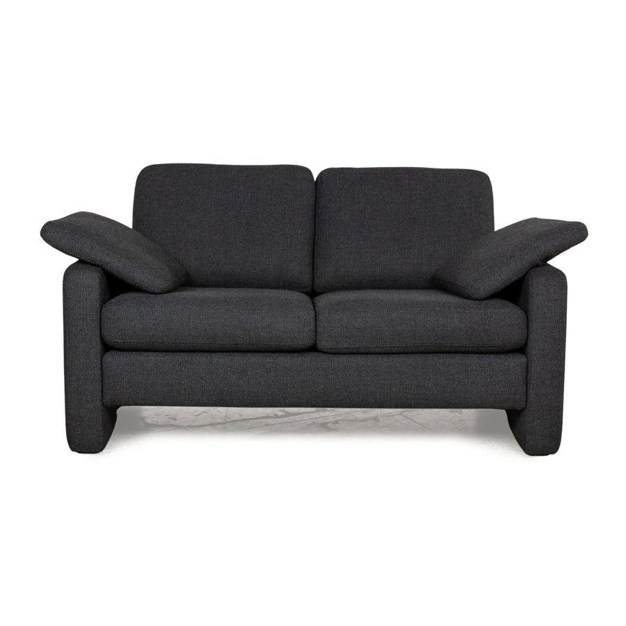 Cor Conseta Stoff Zweisitzer Grau Sofa Couch