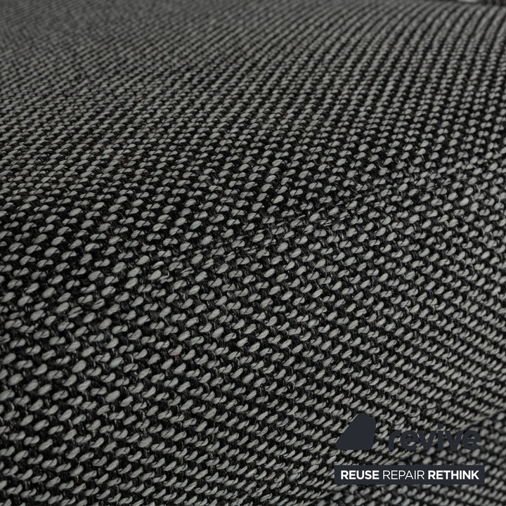 Revêtement de canapé deux places en tissu gris COR Conseta