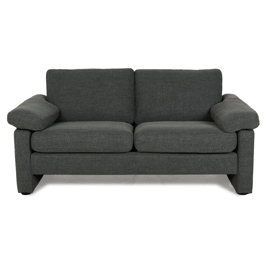 COR Conseta Stoff Zweisitzer Grau Sofa Neubezug