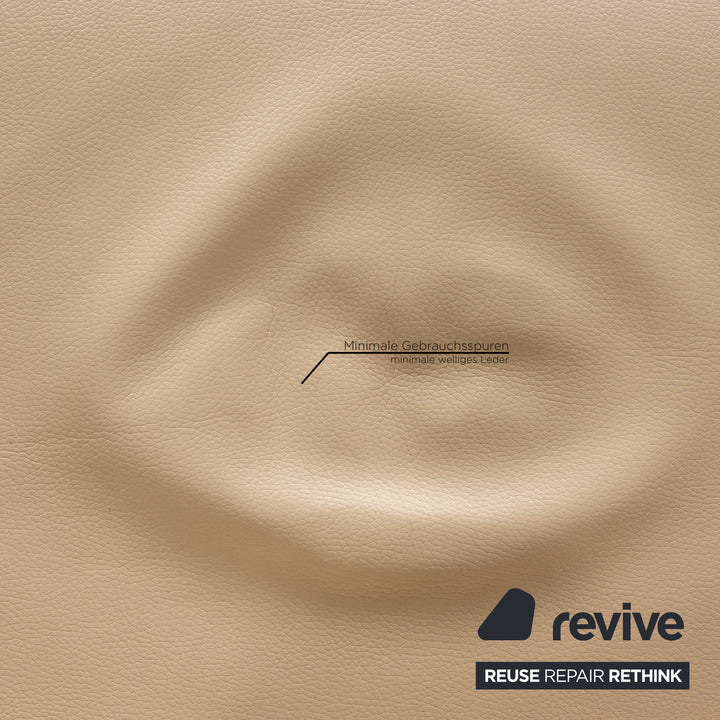 Cor Conseta Leder Sessel Beige