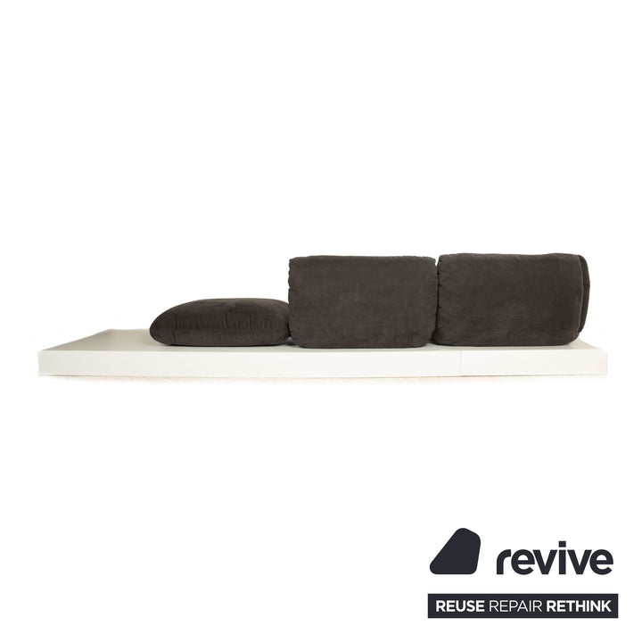 Cor Jalis Stoff Ecksofa Grau Sofa Couch