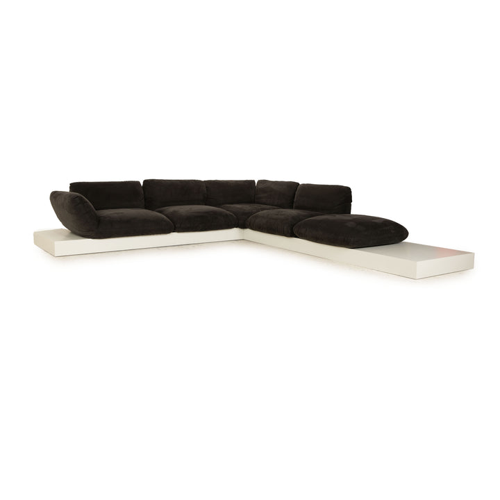 Cor Jalis Stoff Ecksofa Grau Sofa Couch