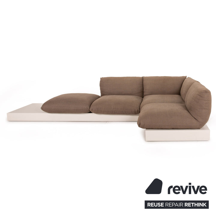 Cor Jalis Stoff Sofa Braun Ecksofa Couch