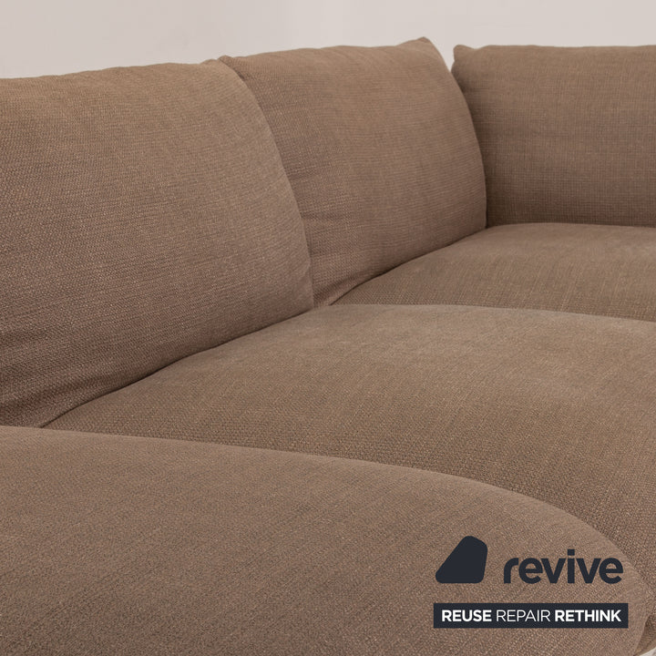 Cor Jalis Stoff Sofa Braun Ecksofa Couch