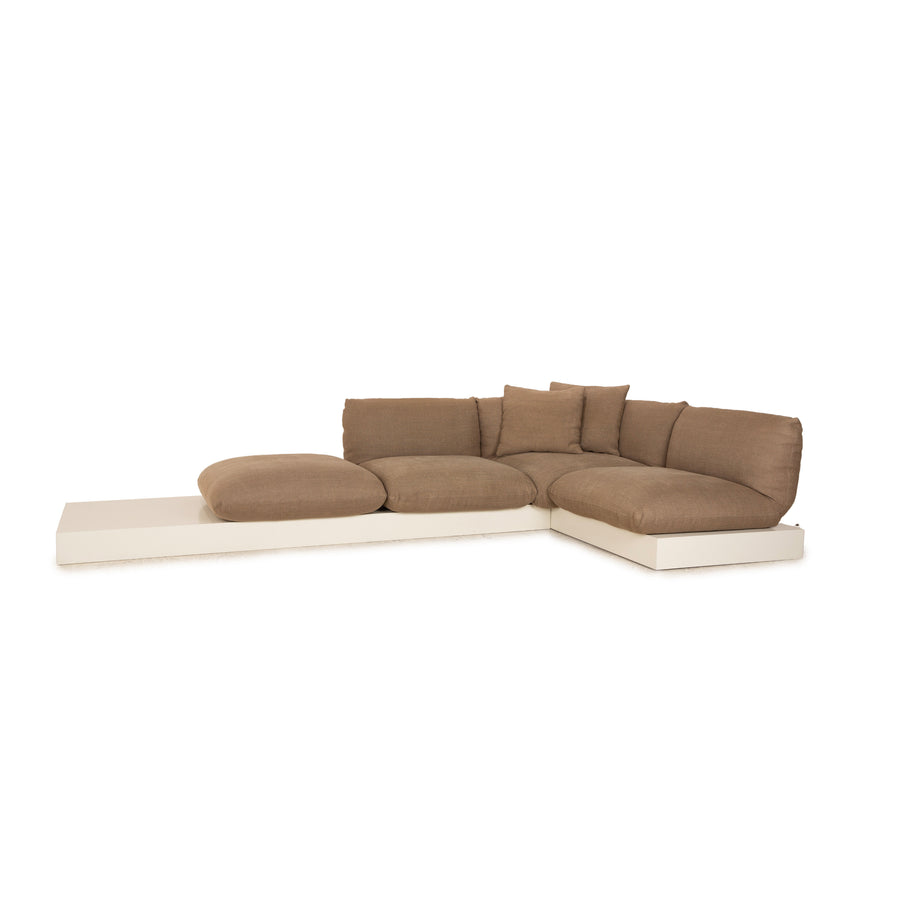 Cor Jalis Stoff Sofa Braun Ecksofa Couch