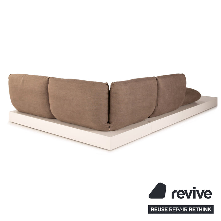 Cor Jalis Stoff Sofa Braun Ecksofa Couch