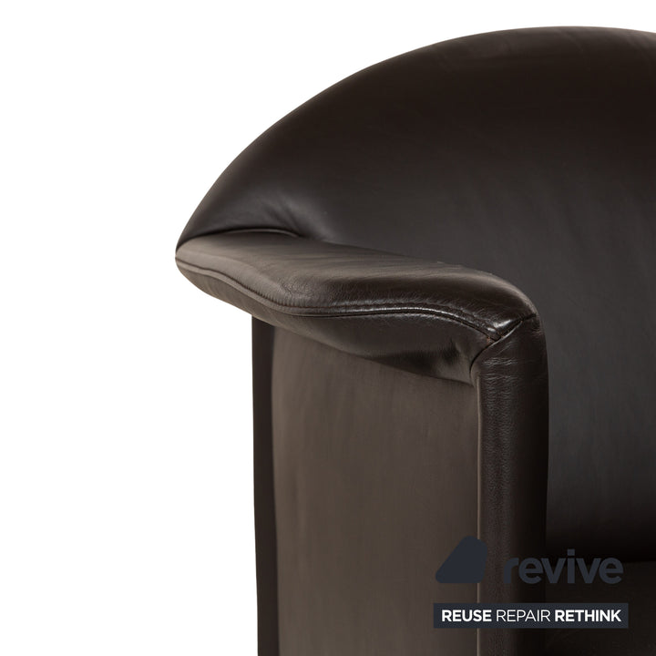 Ensemble de fauteuils en cuir Cor Logo marron 2x fauteuils