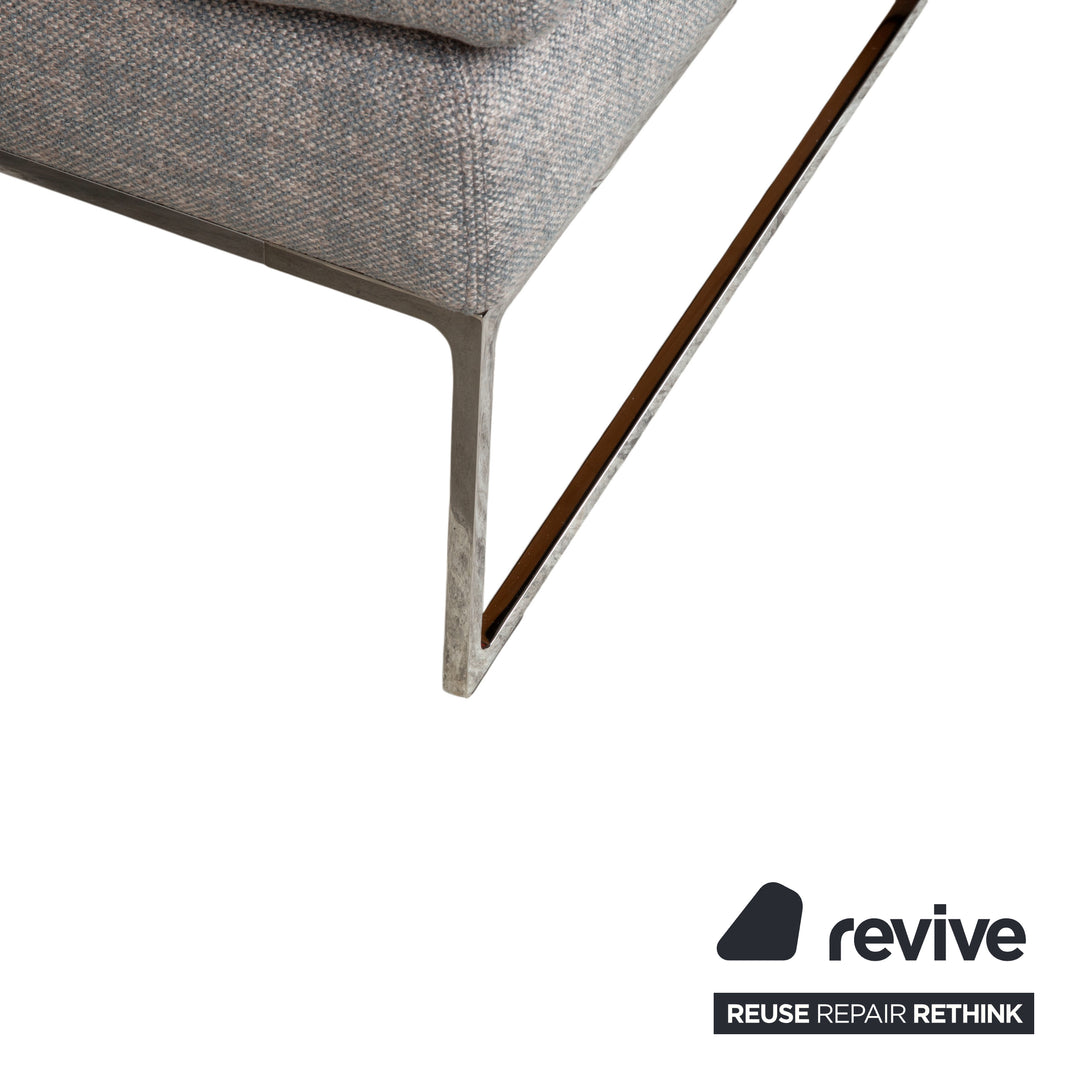 COR Mell Stoff Hocker Grau