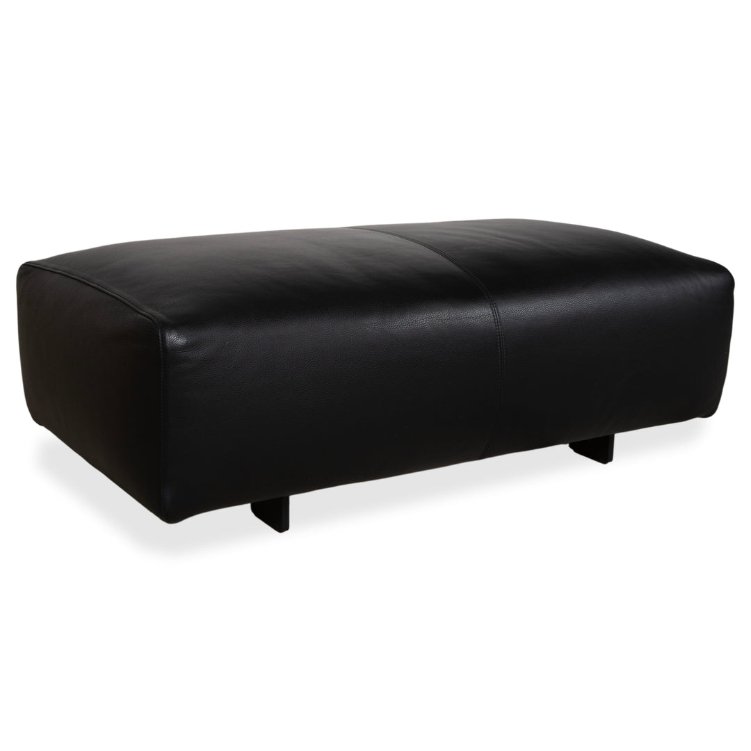 COR Moss Leather Stool Black