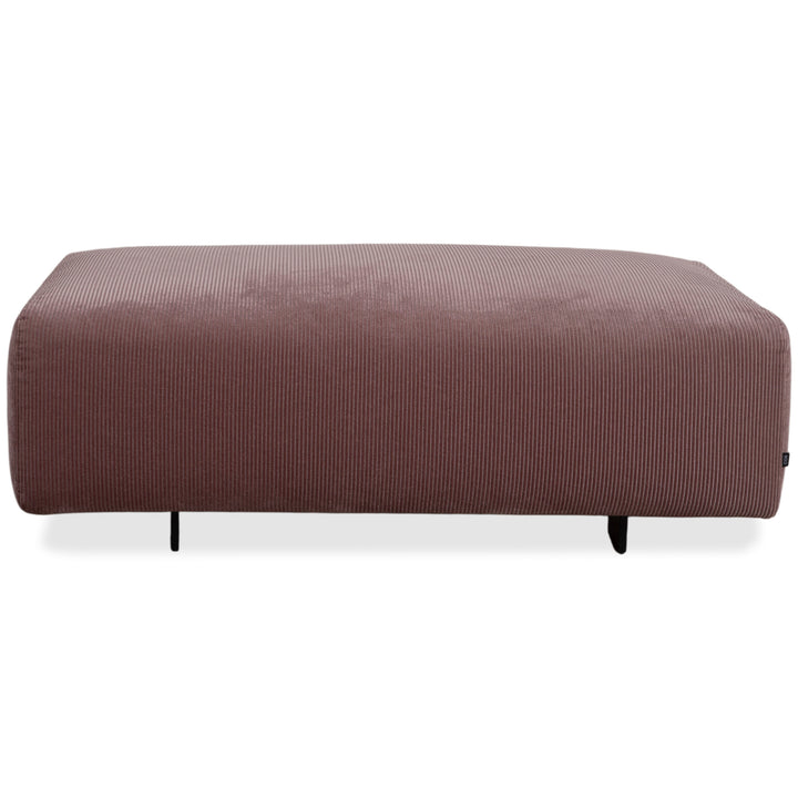 COR Moss Fabric Cord Stool Pink Mauve