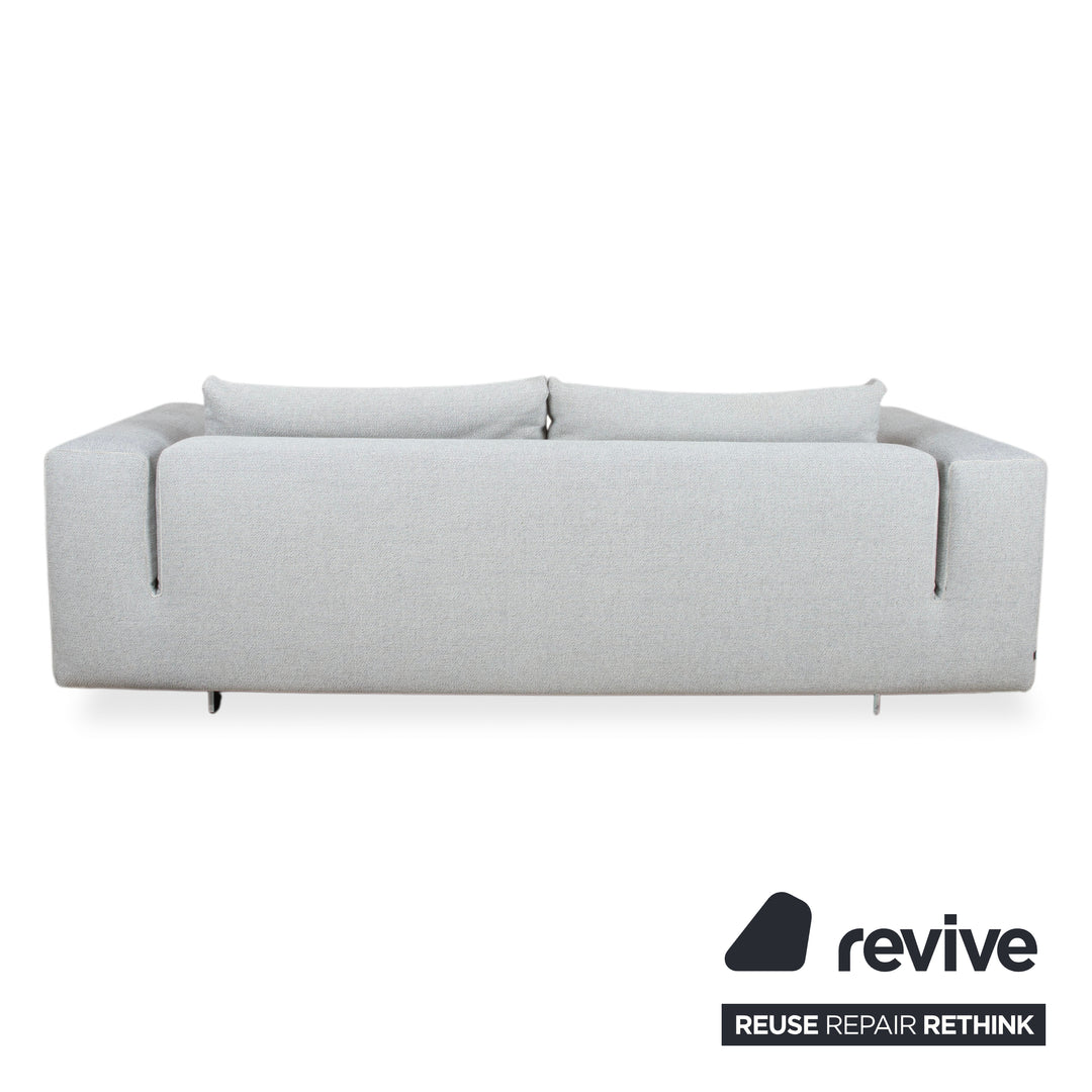 COR Moss Stoff Dreisitzer Grau Sofa Couch