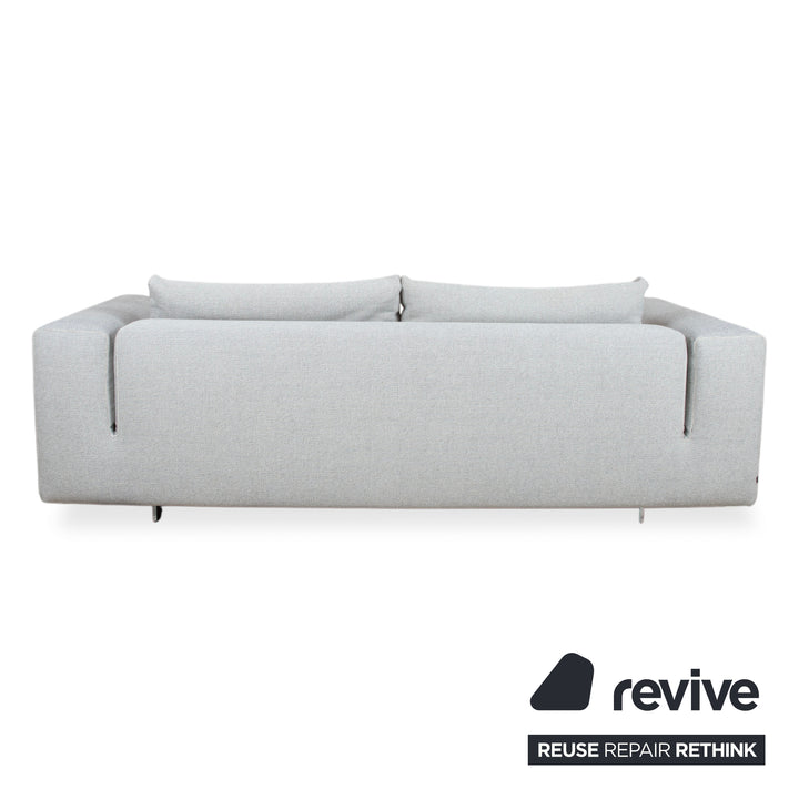 COR Moss Stoff Dreisitzer Grau Sofa Couch